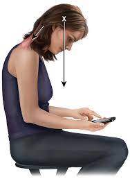 How Cellphone Screen Position Affects Neck Posture