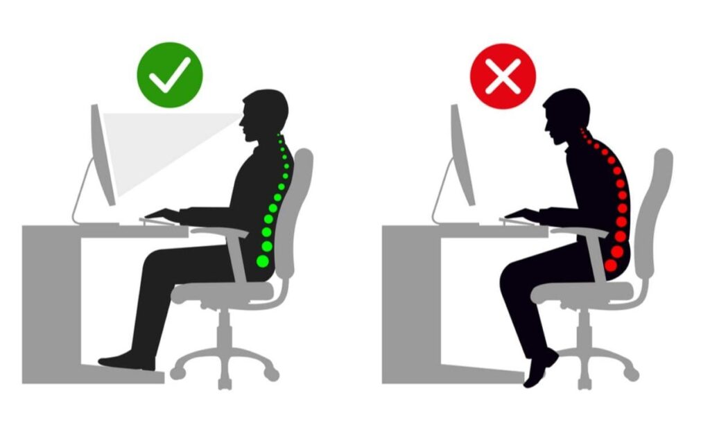 How Sitting Posture Influences Head Alignment