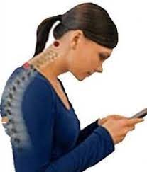 cellphones and nerd neck