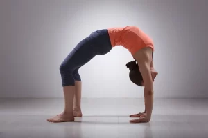 how to do bridge pose to fix forward head posture