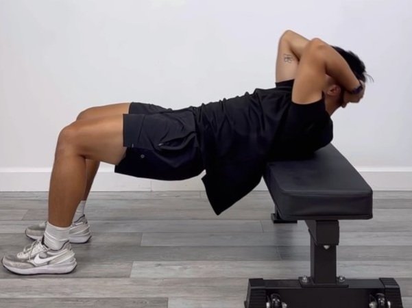 How to Do Thoracic Extensions on a Bench for Neck Alignment