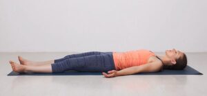 lying meditation techniques to fix vulture neck posture