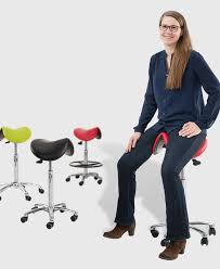 how to use a Saddle Chair for Text Neck Relief