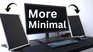 can you really fix forward head using two monitors instead of one