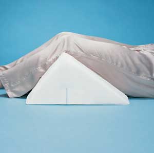 wedge pillows help treat hunchback 