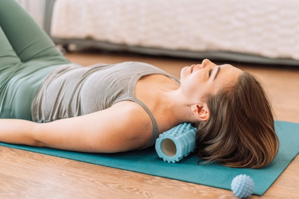 How to Use a Roller for Stretching Tight Neck Muscles