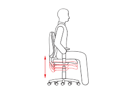 How To Set Chair Height For Neck Posture