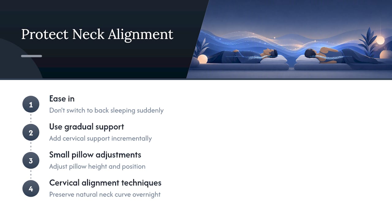 How Can You Protect Your Neck Alignment While Sleeping? — overview diagram